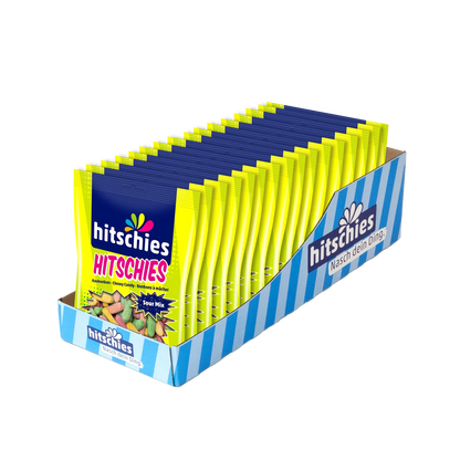 Hitschies Sour Mix 140 g Dragierte Kaubonbons mit saurem Fruchtgeschmack