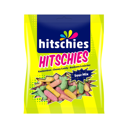 Hitschies Sour Mix 140 g Dragierte Kaubonbons mit saurem Fruchtgeschmack