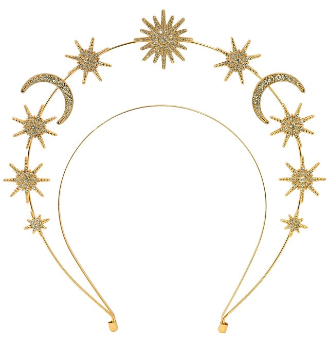 Elegantes mystisches Diadem als Fasnachts-Accessoire