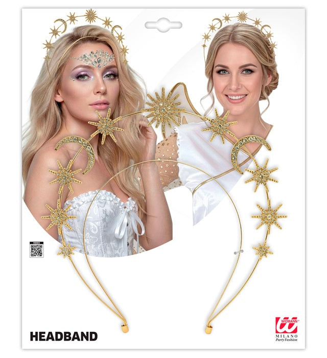 Elegantes mystisches Diadem als Fasnachts-Accessoire