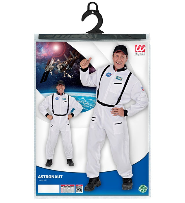 Astronaut Overall Kostüm für Fasnacht und Mottopartys
