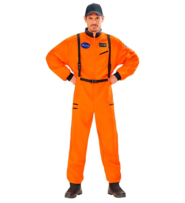 Astronaut Overall Kostüm mit Weltraum-Design für Fasnacht und Karneval