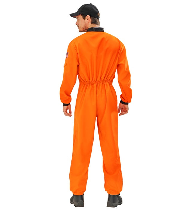 Astronaut Overall Kostüm mit Weltraum-Design für Fasnacht und Karneval
