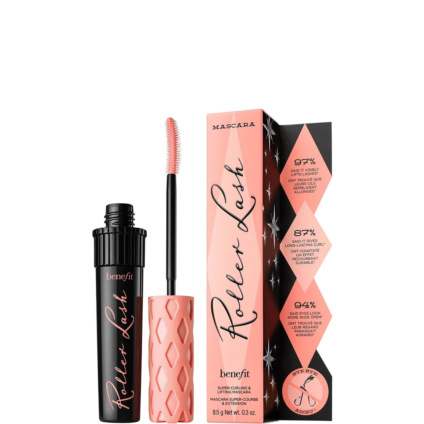 BENEFIT BENEFIT Roller Lash Mascara Schwarz 8,5 g Super Curling und Lifting Effekt
