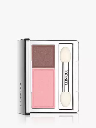 CLINIQUE CLINIQUE All About Shadow Duo Lidschatten Strawberry Fudge 2,2 g Kosmetik