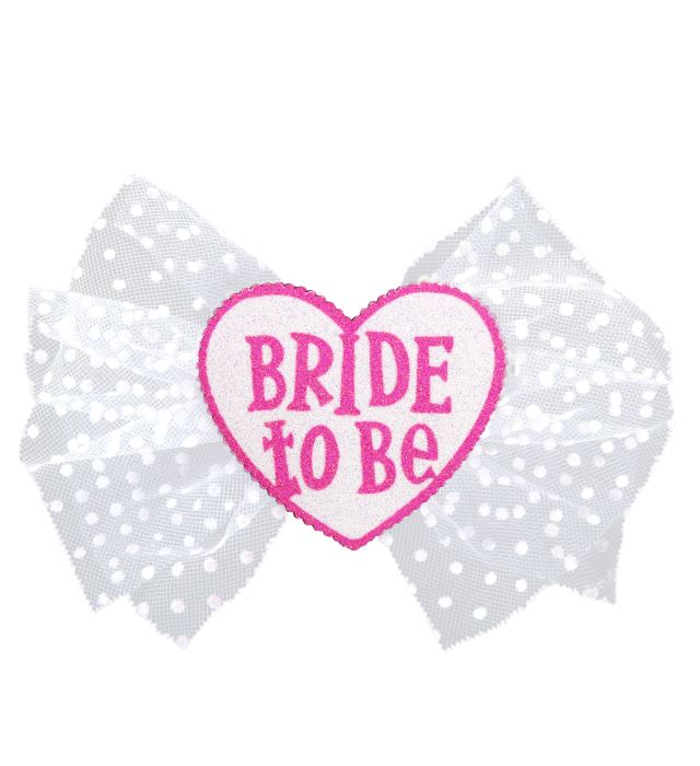 Haarklammer mit Schriftzug Bride to Be in elegantem Design
