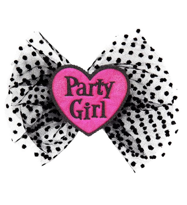 Bunte Haarklammer Party Girl als farbenfrohes Fasnachts-Accessoire
