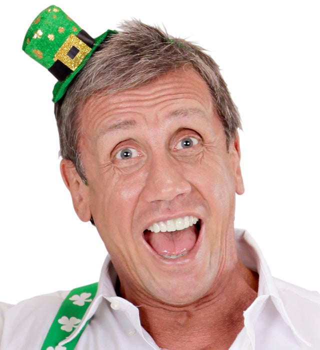 Grüner Mini-Zylinder für St. Patrick’s Day und Fasnacht