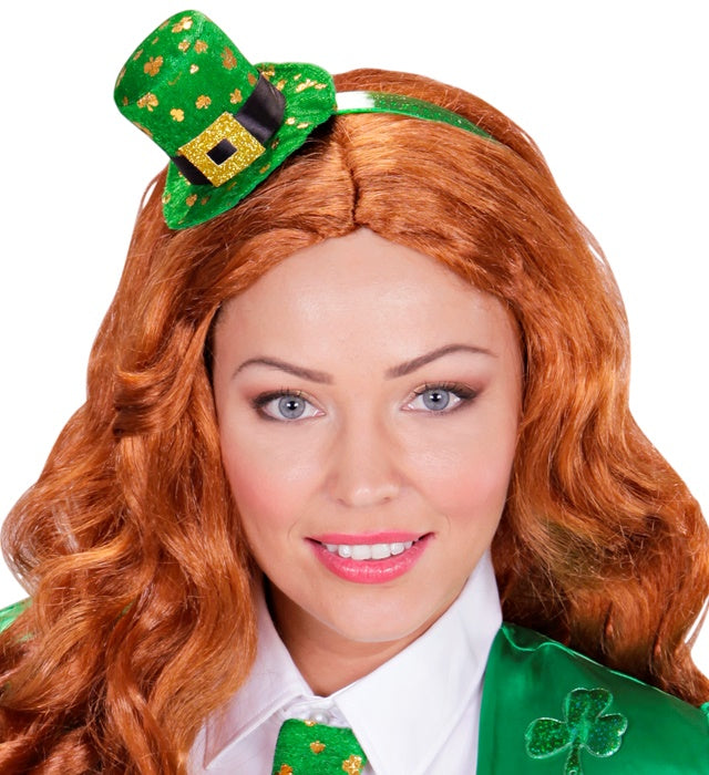 Grüner Mini-Zylinder für St. Patrick’s Day und Fasnacht