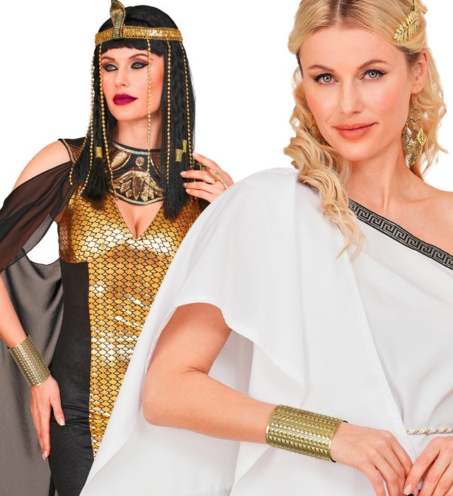 Bronzefarbenes Armband mit viereckigen Nieten, Fasnacht Accessoire