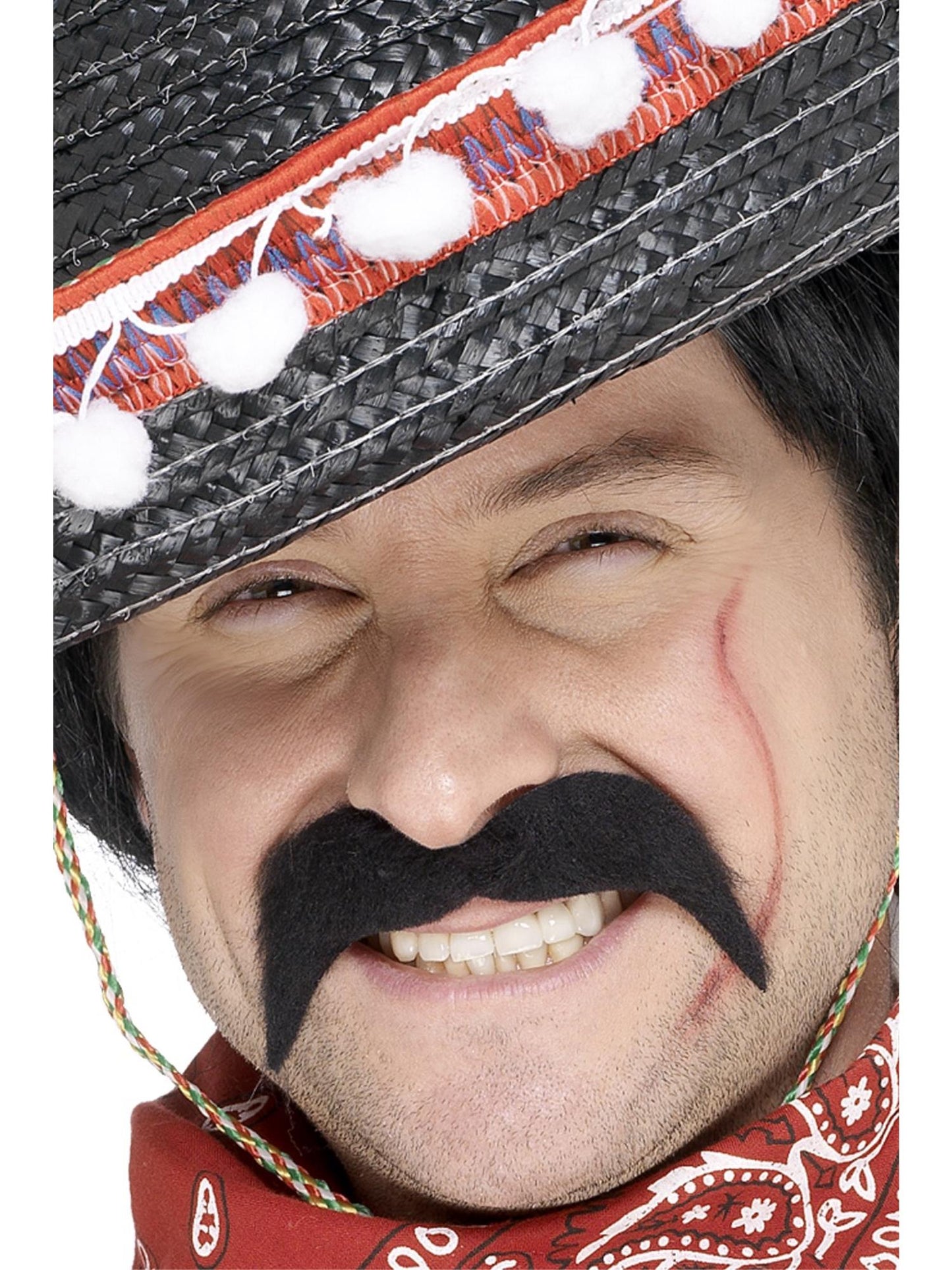 Smiffys Mexican Bandit Tash, Black CD für Herren