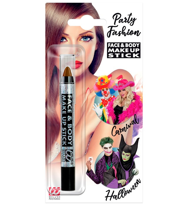 Braune Schminkstifte 3,5 ml für Fasnacht Make-up