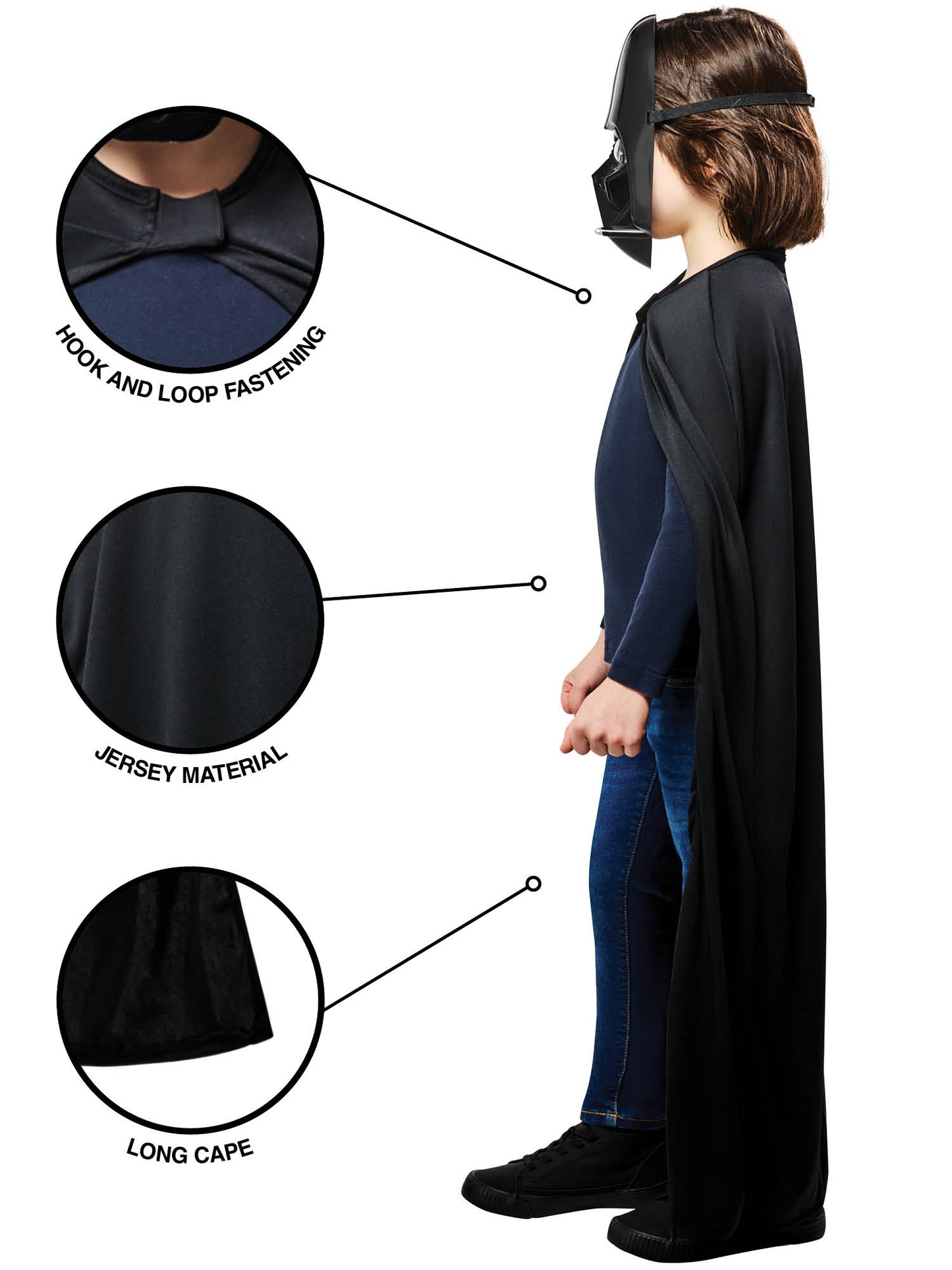 Rubies Darth Vader Cape And Mask Costume and Disguise Sets