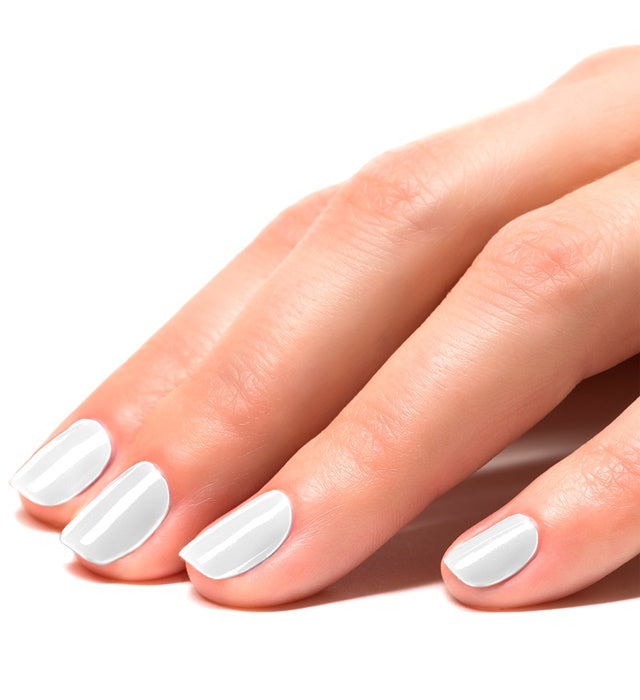 Weisser Peel Off Nagellack auf Wasserbasis im 8 ml Fläschchen für Fasnacht