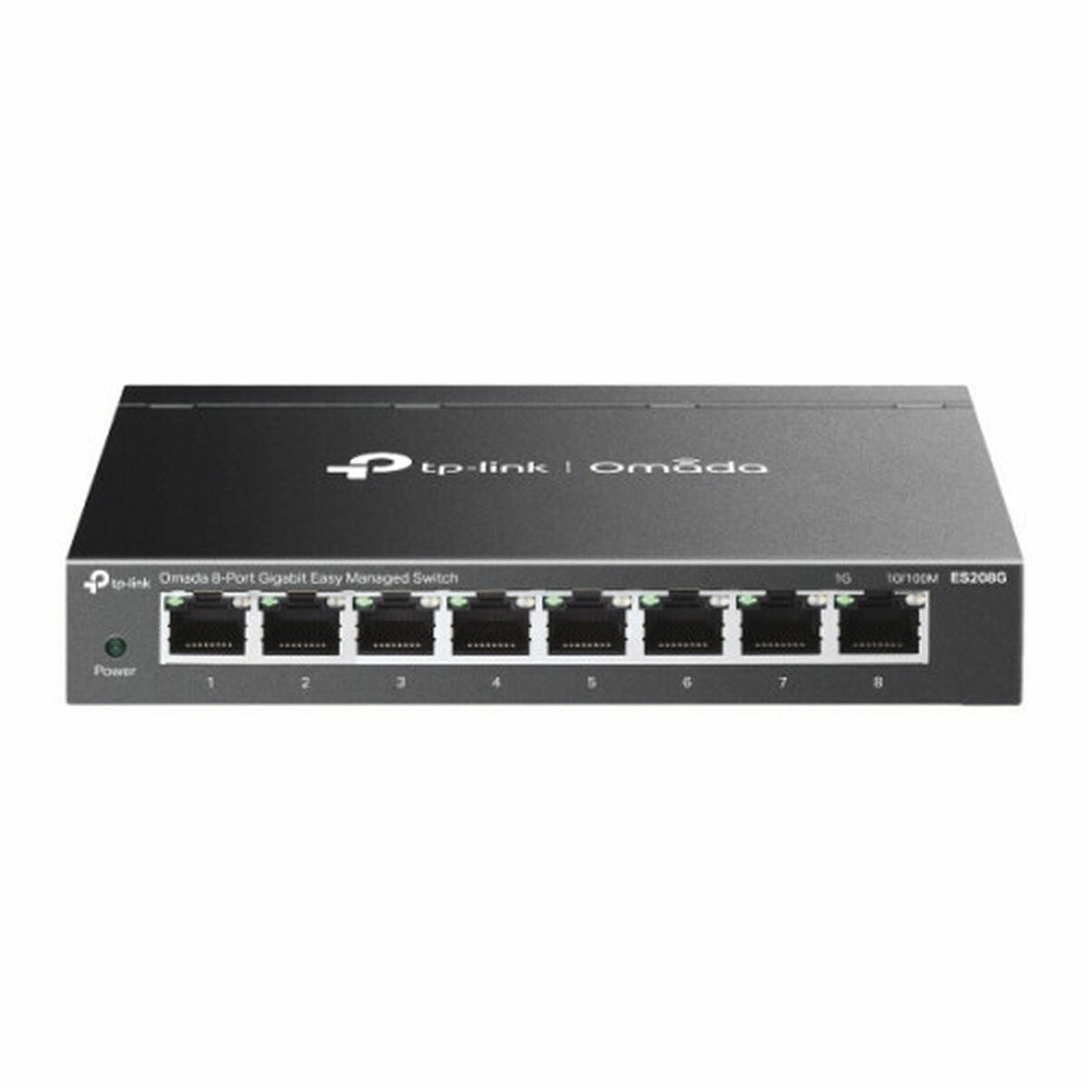 TP-Link ES208G Gigabit-Switch mit 8 RJ45-Ports – Produktansicht