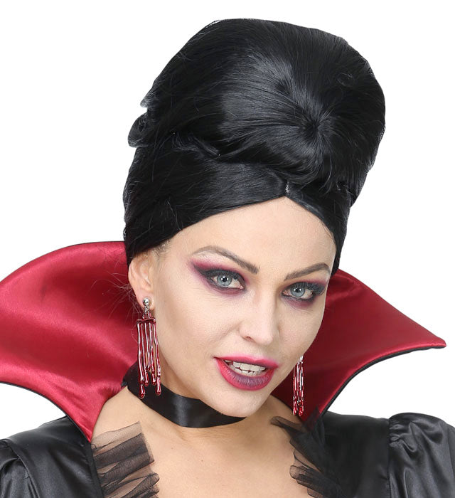 Bluttropfen Ohrhänger in roter Tropfenform als Halloween Accessoire