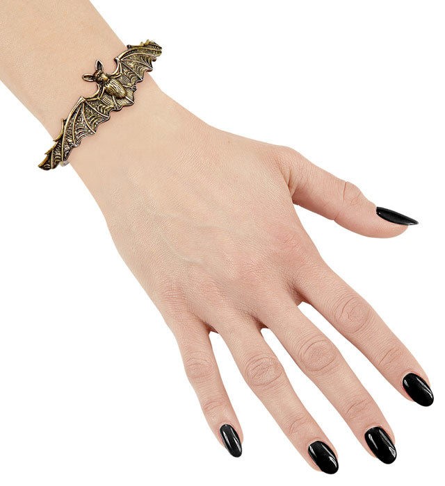 GOLDENES FLEDERMAUS ARMBAND - VINTAGE LOOK Bronze / Kupfer