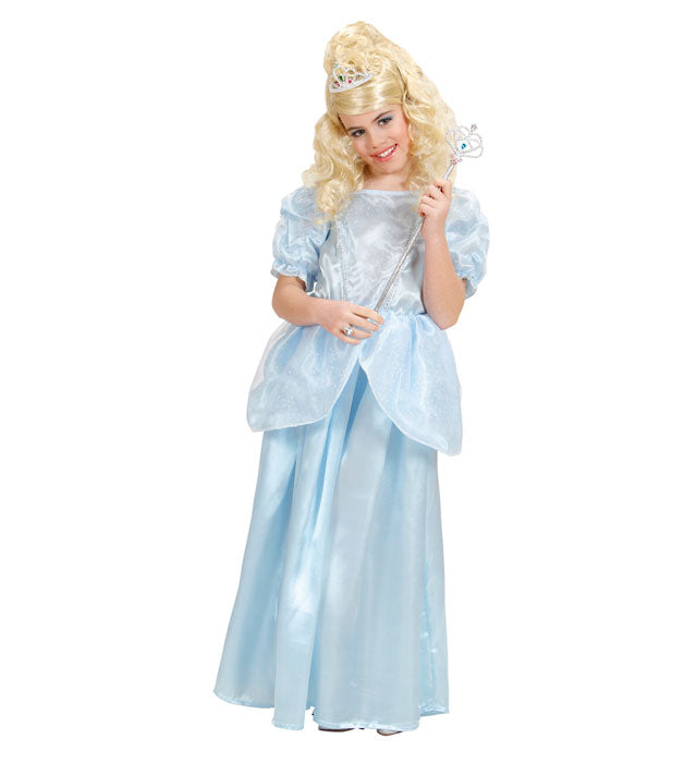 Blaues Prinzessinnen-Kleid für Fasnacht und Karneval