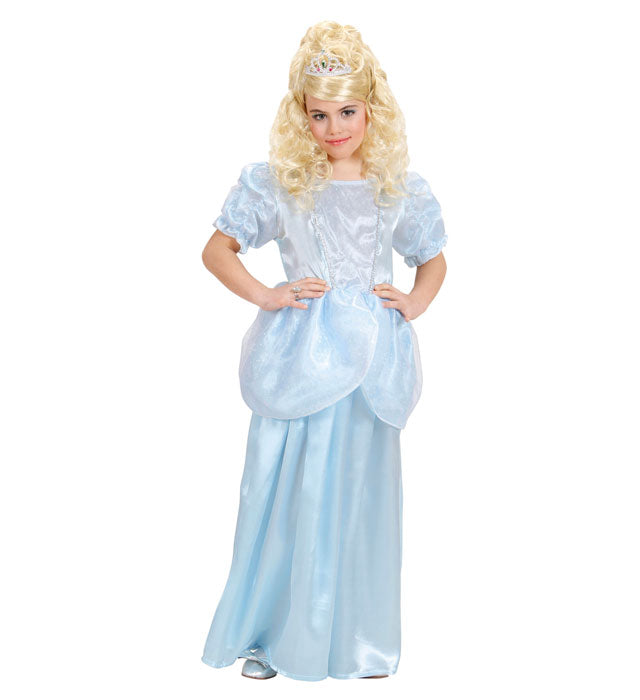 Blaues Prinzessinnen-Kleid für Fasnacht und Karneval