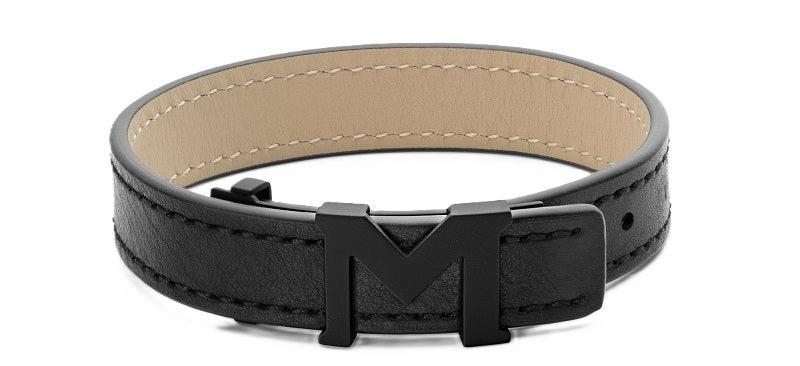 MONTBLANC LEATHER Mod. M LOGO