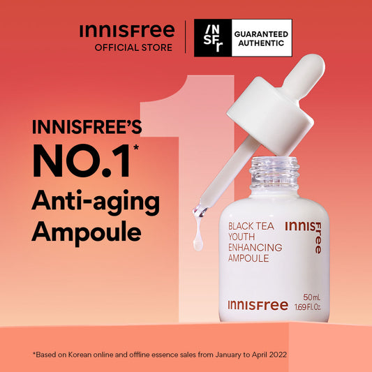 INNISFREE INNISFREE Black Tea Youth Ampoule 50 ml Serum für Gesichtspflege Kosmetik
