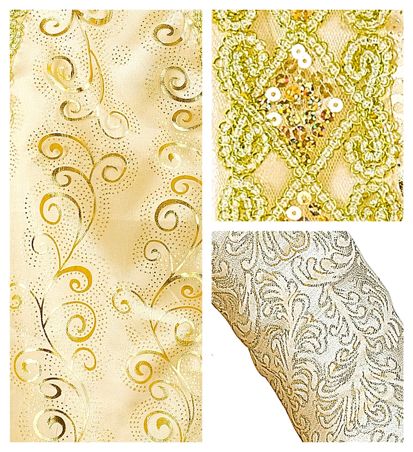 Mittelalter Prinzessin Kleid mit Unterrock, Krone in Gold