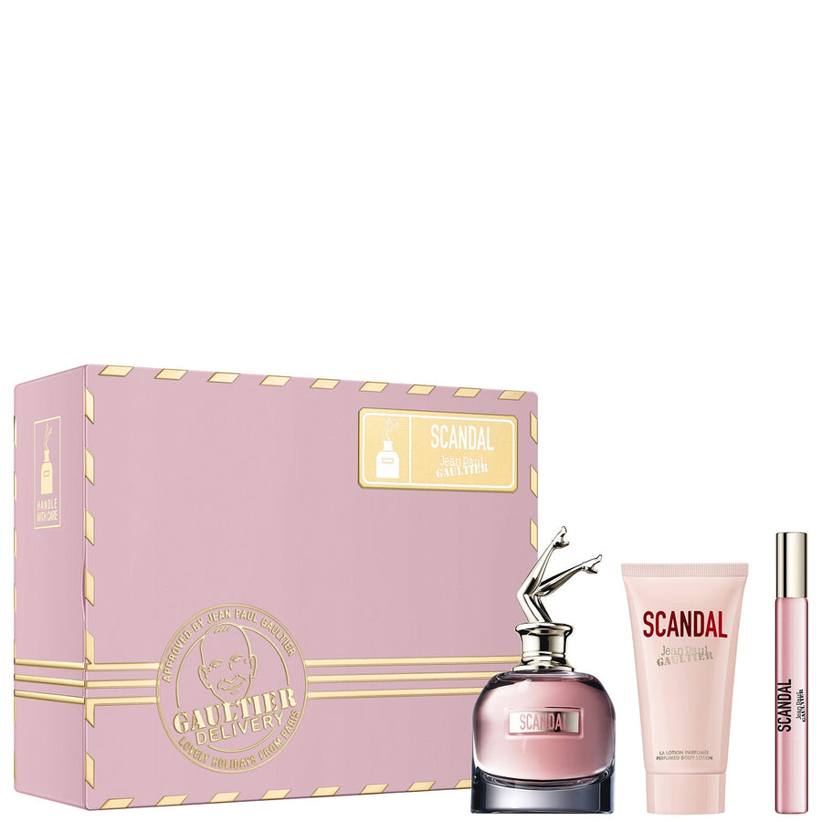 Jean Paul Gaultier Scandal Duftset Eau de Parfum 80 ml Bodylotion 75 ml Eau de Parfum 10 ml