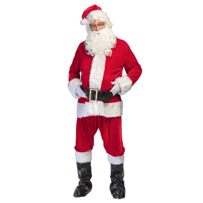 Boland Weihnachtsmann Kostüm L/XL – Komplettset mit Samtjacke und Zubehör