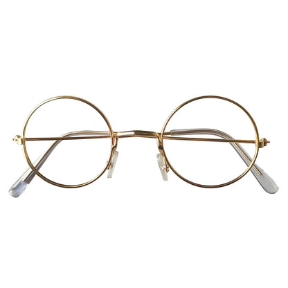 Weihnachtsmann Brille Gold