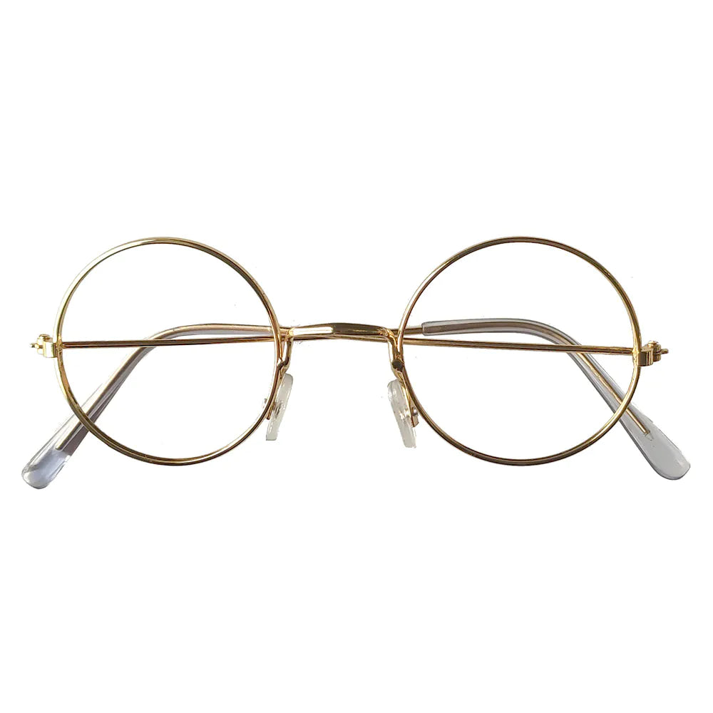 Widmann Weihnachtsmann Brille in Gold