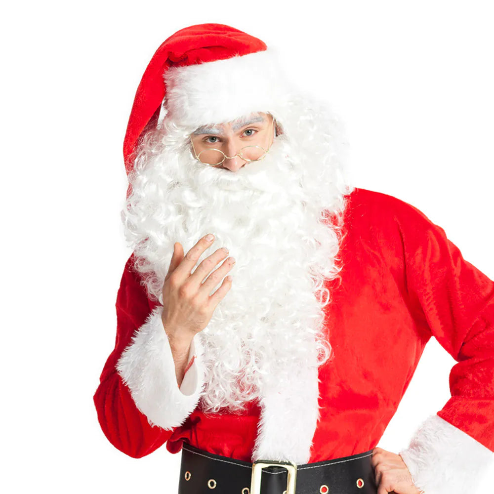 Widmann Weihnachtsmann Brille in Gold