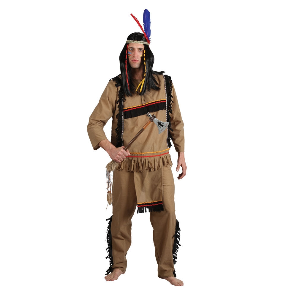 Cherokee Indianer wilder Stier Kostüm Grösse M