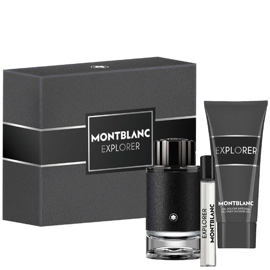 MONTBLANC MONTBLANC Explorer Set Eau de Parfum 100 ml Gel 100 ml 2 Mini 7,5 ml Parfüm