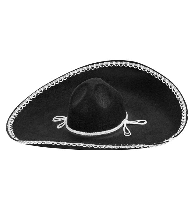 Filz-Sombrero in traditionellem Design mit 53 cm Durchmesser