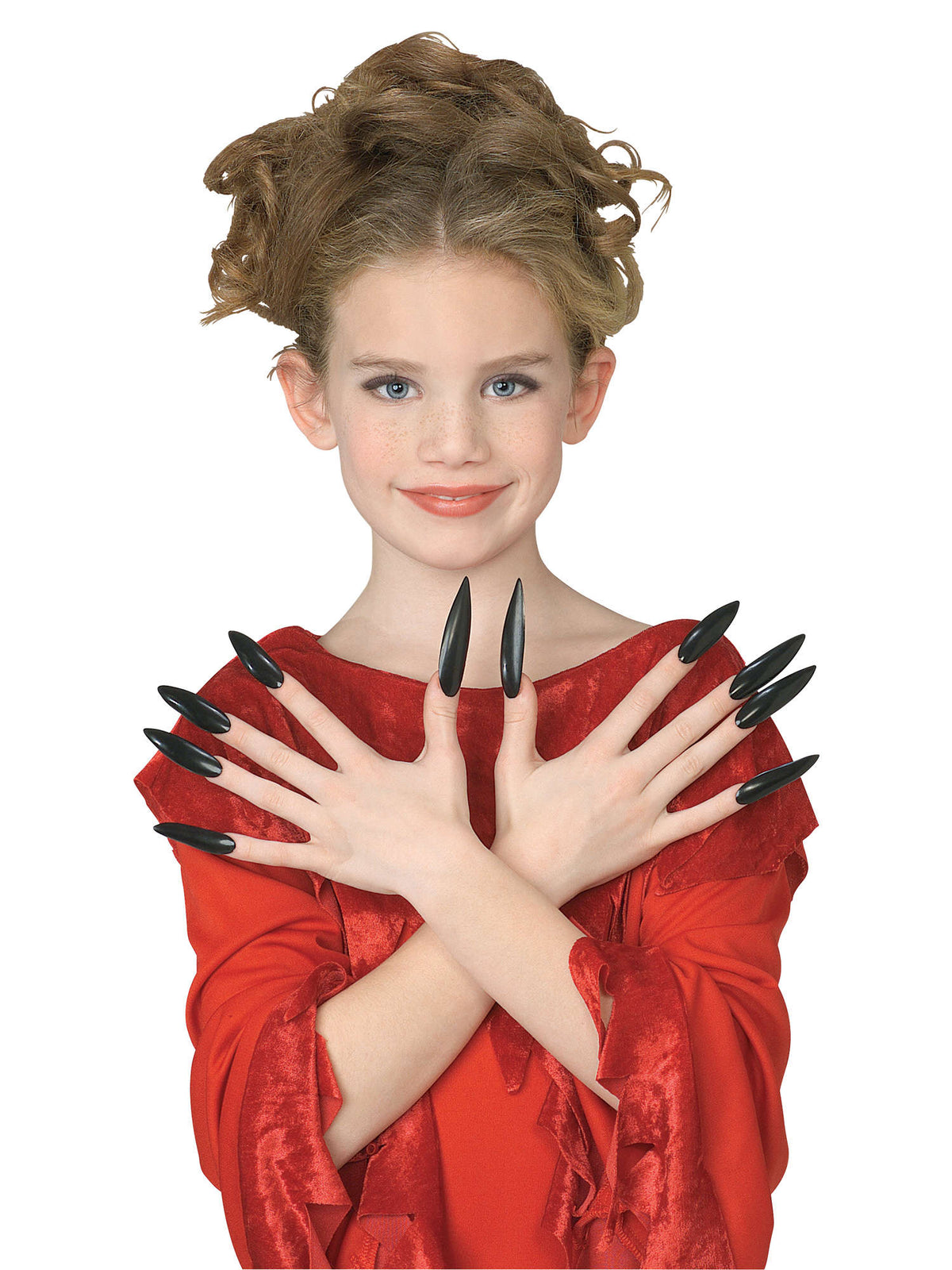 Rubies Rubies Red Red Horror Fingernails Nails And Eyelashes