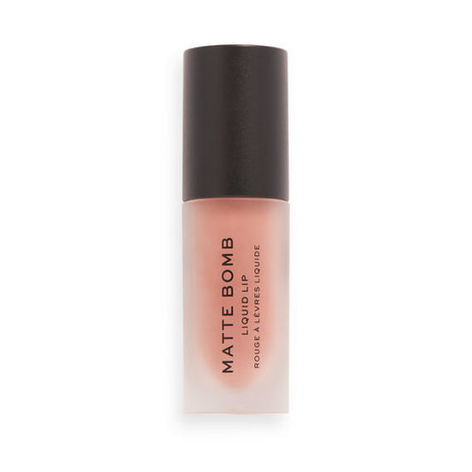 REVOLUTION MAKE UP REVOLUTION MAKE UP Matte Bomb Liquid Lip Lippenfarbe Delicate Brown 4,60 ml Make-up