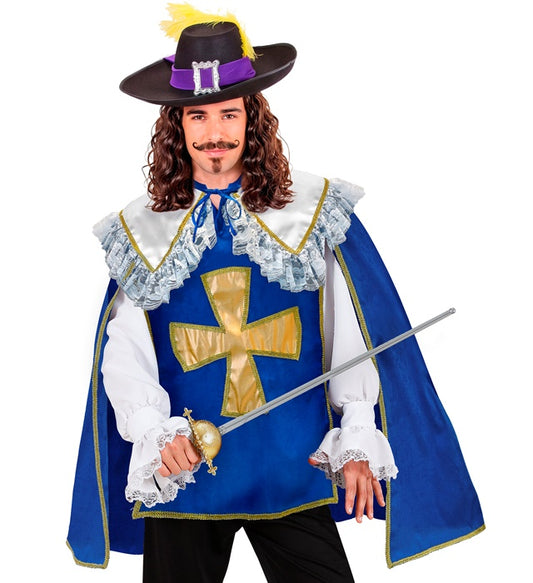Musketeer-Oberteil in klassischem Design für Fasnacht und Karneval