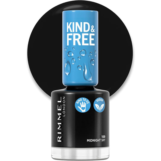 RIMMEL LONDON Rimmel London Kind Y Free Nagellack 159 Midnight Sky dunkelblauer Nagellack