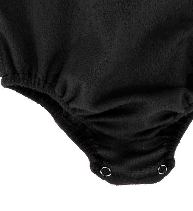 Fledermaus Kostüm Overall aus Plüsch mit Kapuze und Fledermaus-Ohren