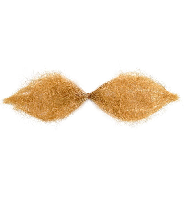 Blonder Schnauzer Bart für Fasnacht Kostüm