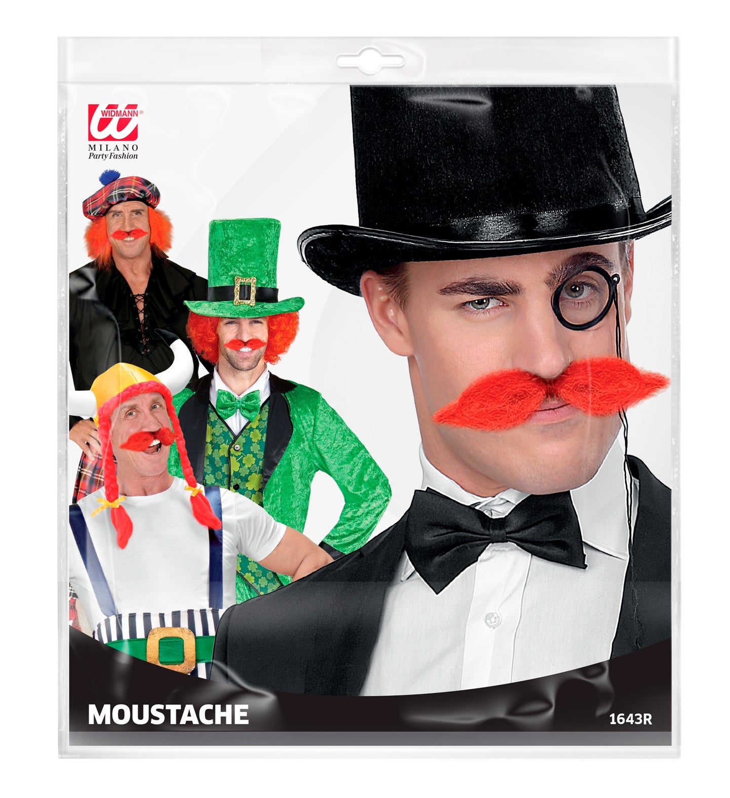 Schnauzer für viele Charaktere in Rot