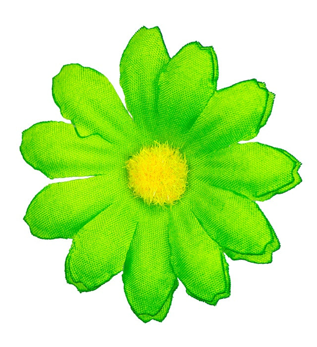 20 grüne künstliche Dekoblumen für Fasnachts- und Mottoparty-Dekoration