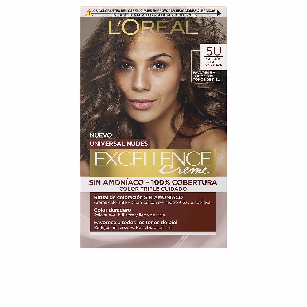 EXCELLENCE NUDES dye #5u-light brown 5 u