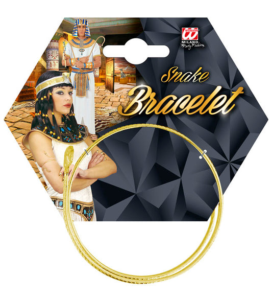 Buntes Schlangenarmband als Fasnacht-Accessoire