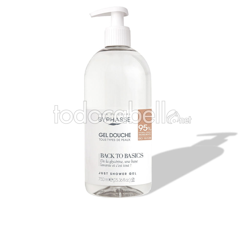 BYPHASSE BYPHASSE Back to Basics Duschgel 750 ml Gel De Ducha Körperpflege Kosmetik
