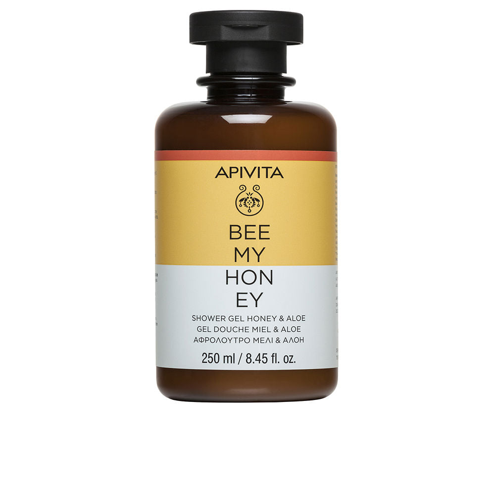 BEE MY HONEY Shower gel with honey, aloe and essential oils - Gently cleanses the skin 250 ml