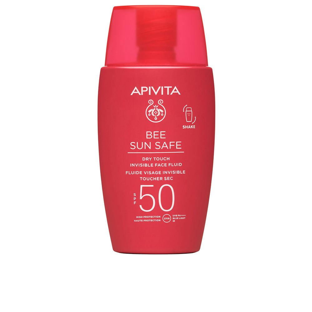 BEE SUN SAFE INVISIBLE FACIAL FLUID DRY TOUCH SPF 50 A non-greasy sunscreen 50 ml