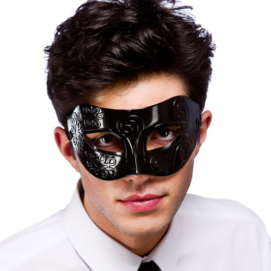 Römer Augen Maske in Schwarz