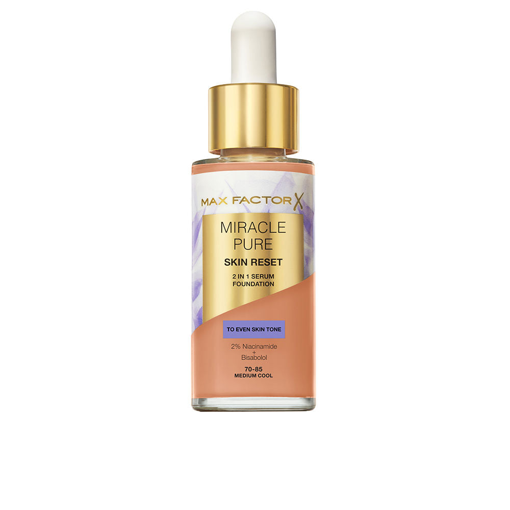 Max Factor Miracle Pure Sérum Renovador 2 En 1 Medium Cool 30 ml