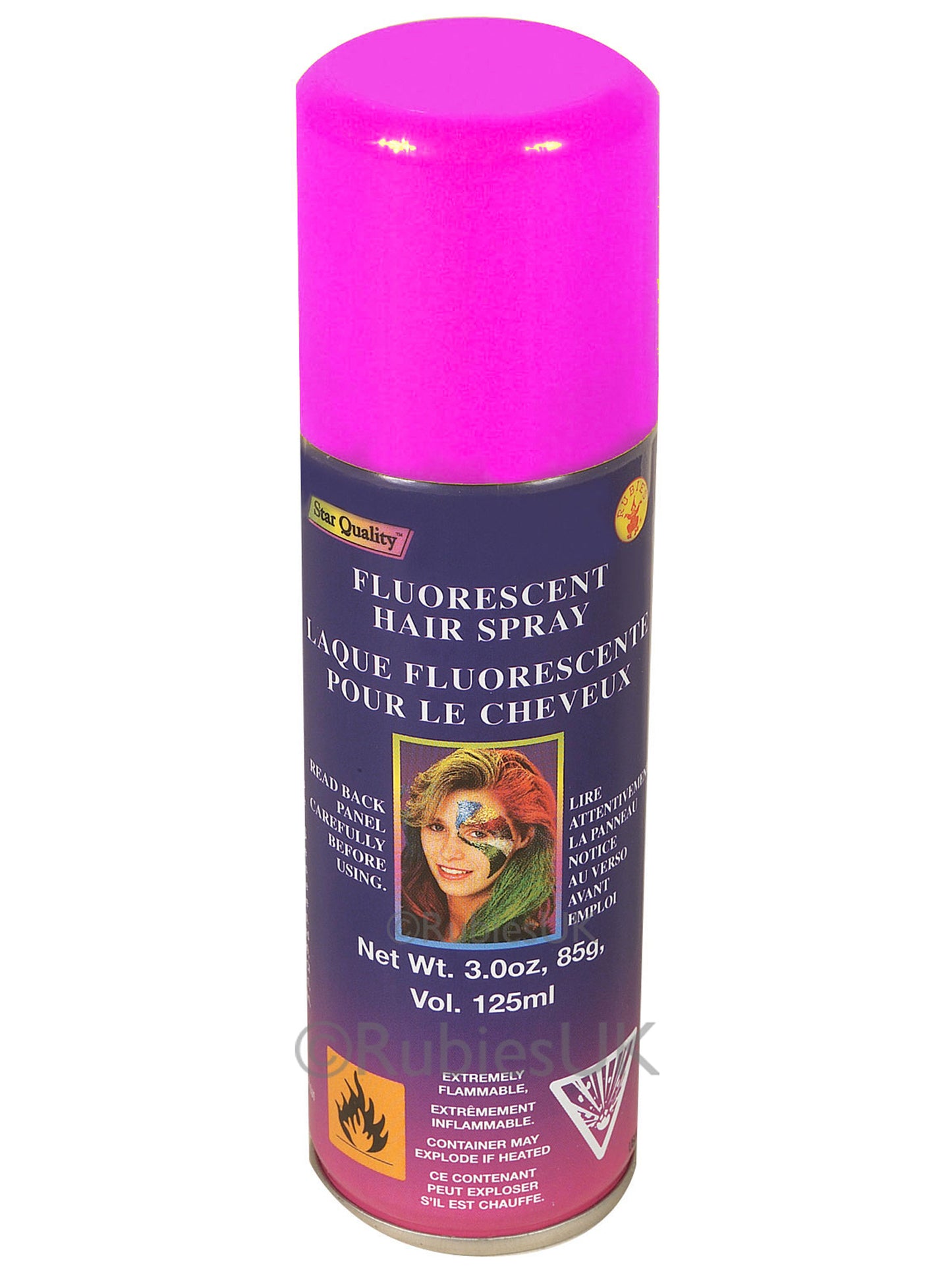 Rubies HAIRSPRAY Pink Fluorescent Hairspry Kostümzubehör